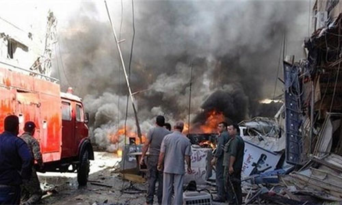 Terroristas atacan un mercado en Damasco con cohetes Terroristas atacan un mercado en Damasco con cohetes desde Ghouta Oriental